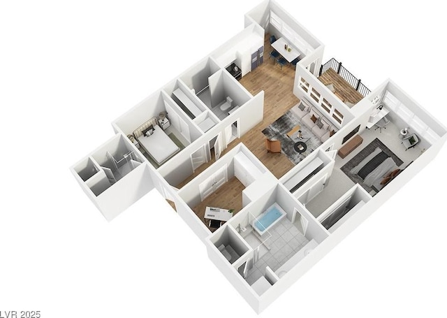 4525 Dean Martin Dr Unit 1007, Las Vegas, NV 89103 - view of room layout