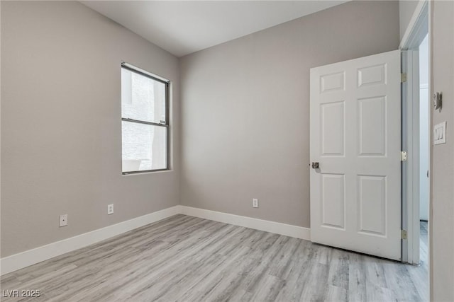 8021 Dancing Springs St, Las Vegas, NV 89143 - unfurnished room featuring light wood-type flooring and baseboards
