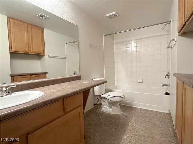 45 Maleena Mesa St Unit 211, Henderson, NV 89074 - full bath featuring vanity, shower / bath combination, and tile patterned floors
