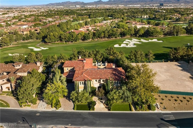 30 Augusta Canyon Way, Las Vegas, NV 89141 - view of property location with a mountain backdrop and a golf club