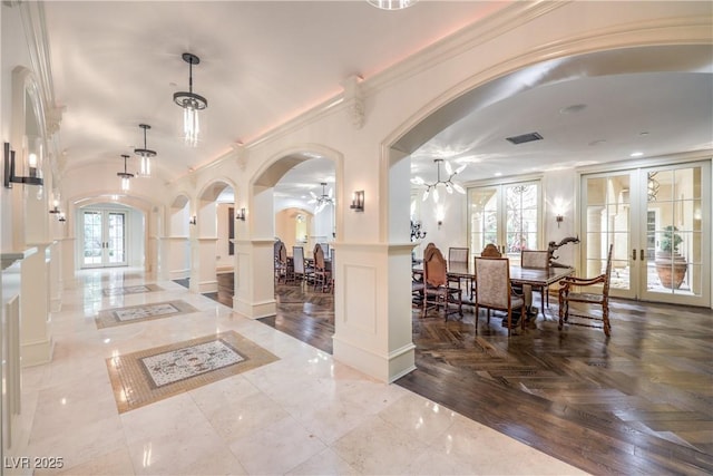 30 Augusta Canyon Way, Las Vegas, NV 89141 - community lobby with a decorative wall and ornamental molding