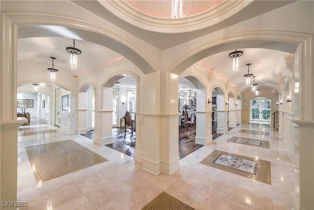 30 Augusta Canyon Way, Las Vegas, NV 89141 - building lobby featuring lofted ceiling