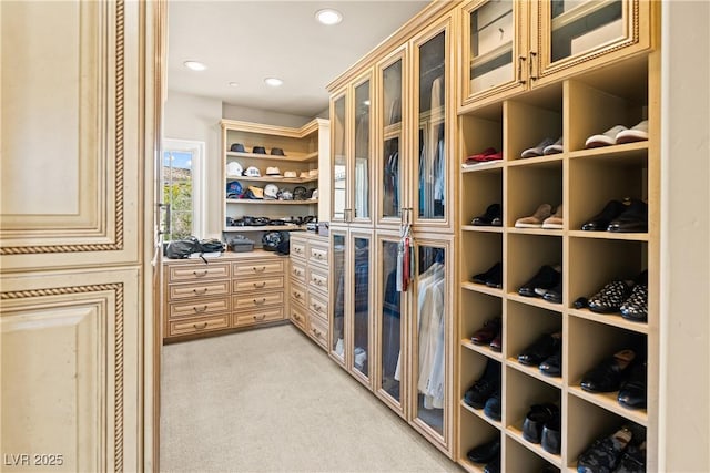 30 Augusta Canyon Way, Las Vegas, NV 89141 - walk in closet featuring light carpet