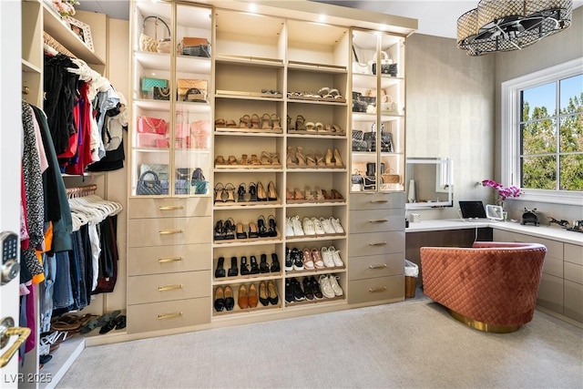 30 Augusta Canyon Way, Las Vegas, NV 89141 - spacious closet featuring carpet floors