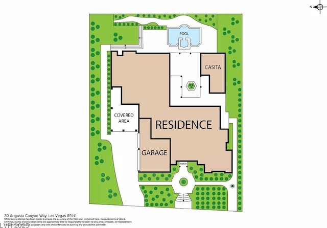 30 Augusta Canyon Way, Las Vegas, NV 89141 - view of room layout