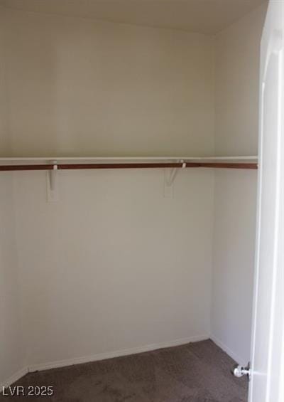 3711 Lodina Ct, Las Vegas, NV 89141 - walk in closet featuring dark colored carpet