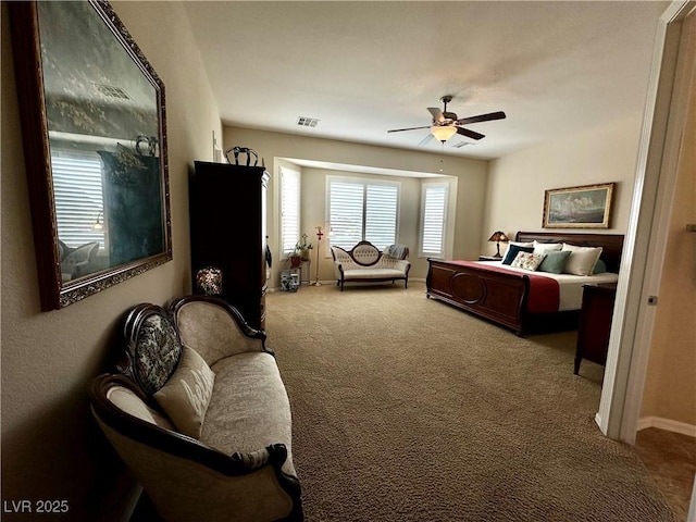 2257 Turner Falls St, Henderson, NV 89044 - bedroom featuring carpet flooring and a ceiling fan