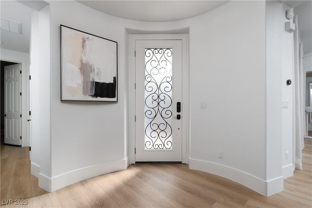 11830 Kingsbarns Ct, Las Vegas, NV 89141 - entrance foyer featuring light wood finished floors