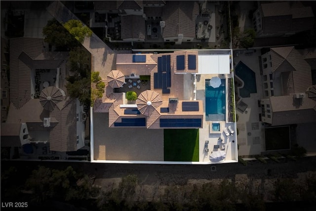 11830 Kingsbarns Ct, Las Vegas, NV 89141 - aerial view of a pool area