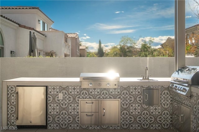 11830 Kingsbarns Ct, Las Vegas, NV 89141 - view of patio / terrace with a grill
