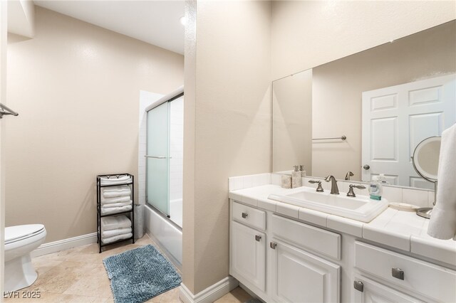 5250 S Rainbow Blvd Unit 1167, Las Vegas, NV 89118 - full bath with vanity and combined bath / shower with glass door