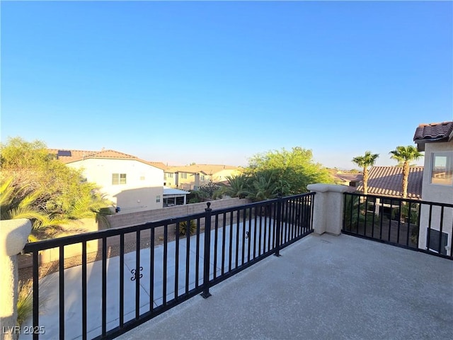 7428 Timber Run St, Las Vegas, NV 89149 - balcony with a residential view