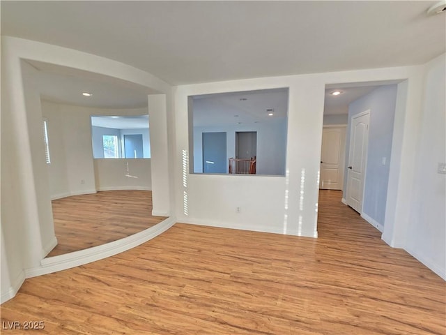 7428 Timber Run St, Las Vegas, NV 89149 - unfurnished room with light wood-style floors and baseboards