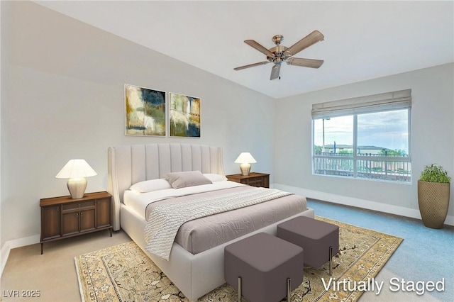 4122 Yucca Bloom St Unit 0, Las Vegas, NV 89135 - bedroom with carpet and ceiling fan