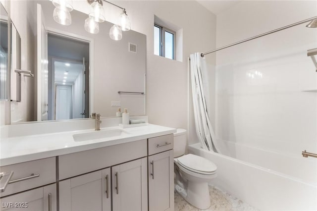4122 Yucca Bloom St Unit 0, Las Vegas, NV 89135 - full bath with vanity and shower / bath combination with curtain