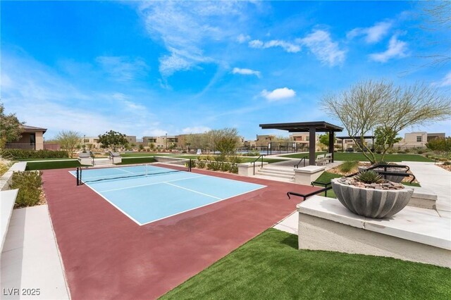 4122 Yucca Bloom St Unit 0, Las Vegas, NV 89135 - view of tennis court