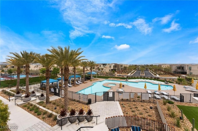 4122 Yucca Bloom St Unit 0, Las Vegas, NV 89135 - community pool featuring a patio