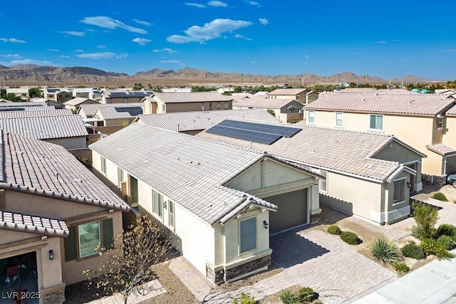 1110 Crystal Grotto Ave, North Las Vegas, NV 89081 - aerial perspective of suburban area with mountains