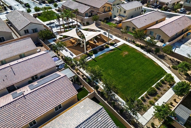 1110 Crystal Grotto Ave, North Las Vegas, NV 89081 - aerial overview of property's location featuring nearby suburban area