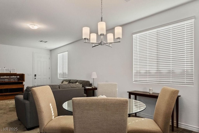 1110 Crystal Grotto Ave, North Las Vegas, NV 89081 - dining space featuring a chandelier