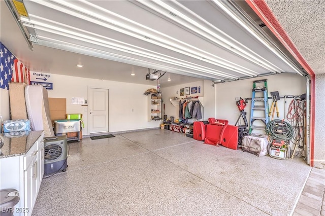 619 Harmony Rock Ave, North Las Vegas, NV 89081 - garage featuring a garage door opener