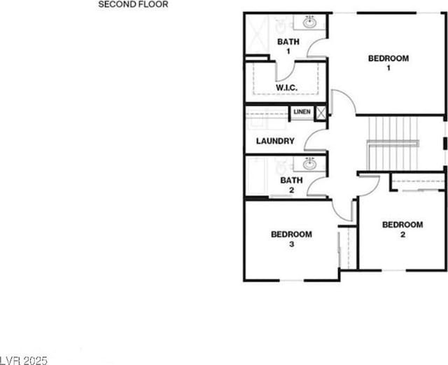 619 Harmony Rock Ave, North Las Vegas, NV 89081 - view of property floor plan