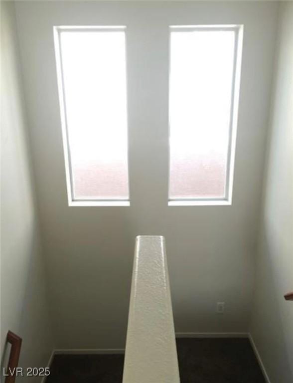 10225 Headrick Dr, Las Vegas, NV 89166 - stairs with baseboards