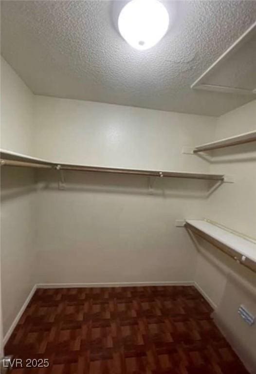 9820 Cross Creek Way, Las Vegas, NV 89117 - spacious closet featuring attic access