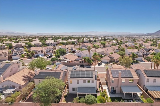 217 Turkey Creek Way, Henderson, NV 89074 - aerial perspective of suburban area featuring a mountain backdrop
