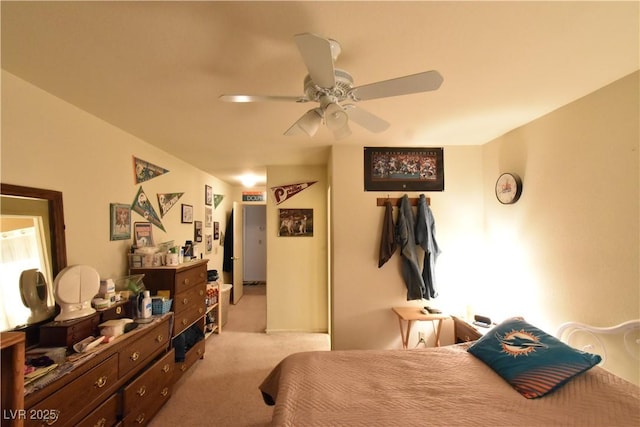 5105 Wildroot Rd, Las Vegas, NV 89130 - carpeted bedroom featuring ceiling fan