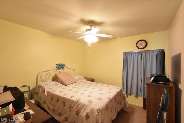 5105 Wildroot Rd, Las Vegas, NV 89130 - bedroom featuring carpet and a ceiling fan