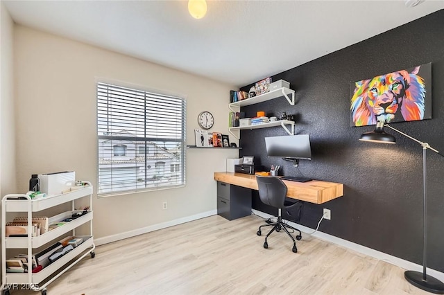 2535 Cortina Ave, Henderson, NV 89074 - home office with wood finished floors and baseboards