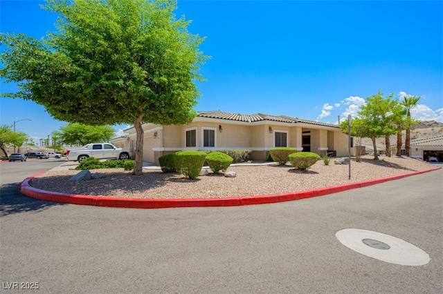 3251 Pheasant Hills Way, Laughlin, NV 89029 - view of front facade featuring stucco siding and a tile roof