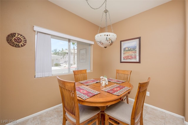 3251 Pheasant Hills Way, Laughlin, NV 89029 - dining space with baseboards and light tile patterned floors