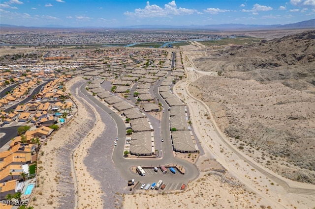 3251 Pheasant Hills Way, Laughlin, NV 89029 - aerial view of property's location featuring nearby suburban area and a mountainous background