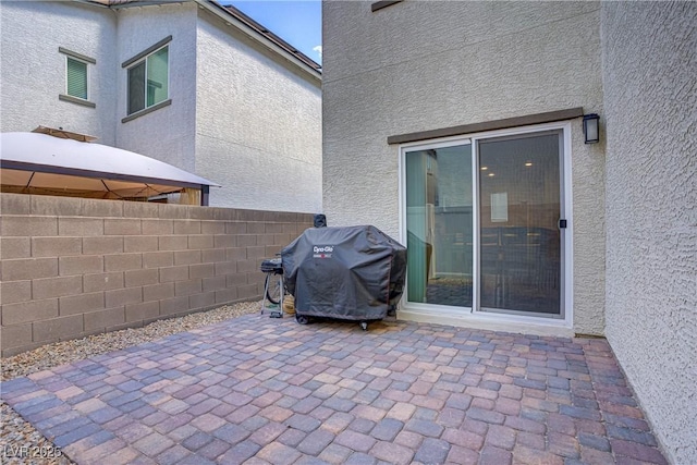 6831 Crimson Shadow St, North Las Vegas, NV 89086 - view of patio / terrace featuring a grill