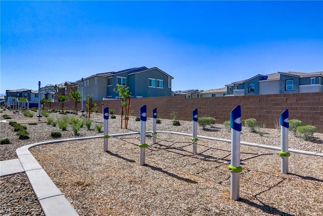 6831 Crimson Shadow St, North Las Vegas, NV 89086 - view of yard featuring a residential view