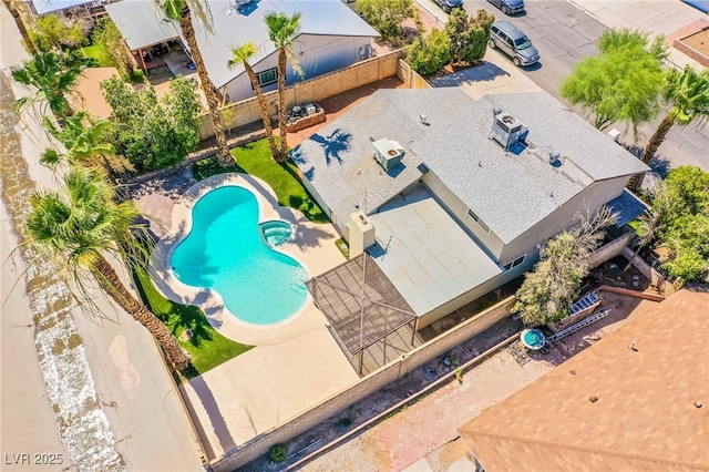 4307 Lucas Ave, Las Vegas, NV 89120 - view of subject property featuring a pool