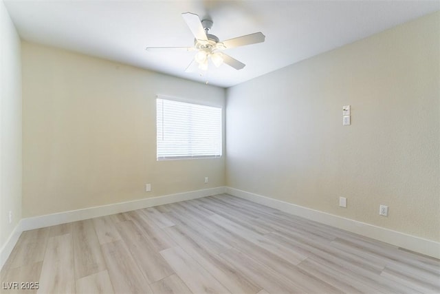 1846 Autumn Gold Ave, Las Vegas, NV 89123 - unfurnished room featuring light wood-style flooring and a ceiling fan