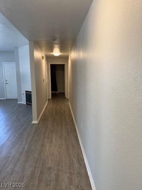 5250 S Rainbow Blvd Unit 1155, Las Vegas, NV 89118 - hallway with dark wood-style flooring