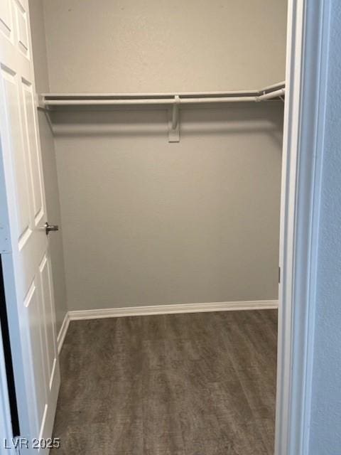 5250 S Rainbow Blvd Unit 1155, Las Vegas, NV 89118 - walk in closet featuring dark colored carpet
