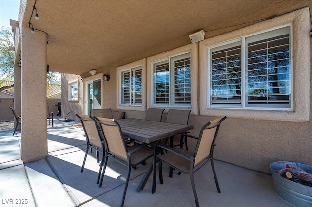 212 Stour Ln, Las Vegas, NV 89144 - view of patio / terrace featuring outdoor dining area