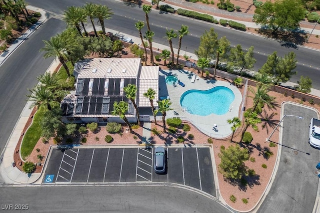 2902 Aztec Lily Ln, Henderson, NV 89074 - drone / aerial view of a pool