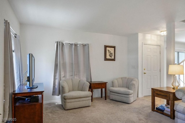 2902 Aztec Lily Ln, Henderson, NV 89074 - living area with light colored carpet