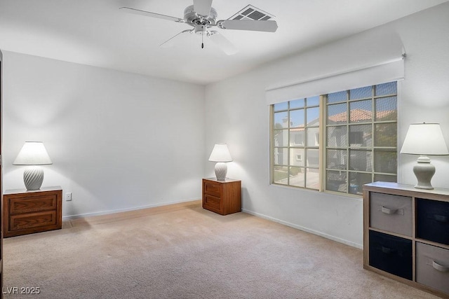 2902 Aztec Lily Ln, Henderson, NV 89074 - unfurnished bedroom featuring carpet flooring and a ceiling fan