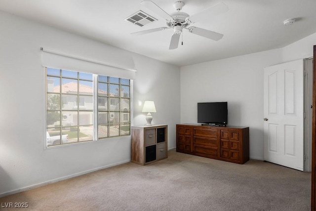 2902 Aztec Lily Ln, Henderson, NV 89074 - unfurnished bedroom with carpet flooring and a ceiling fan