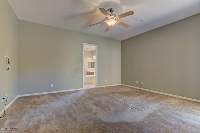 225 Palmetto Pointe Dr, Henderson, NV 89012 - carpeted spare room featuring ceiling fan and baseboards