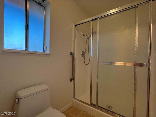 304 Broxton Ln, Las Vegas, NV 89107 - full bathroom featuring an enclosed shower and toilet