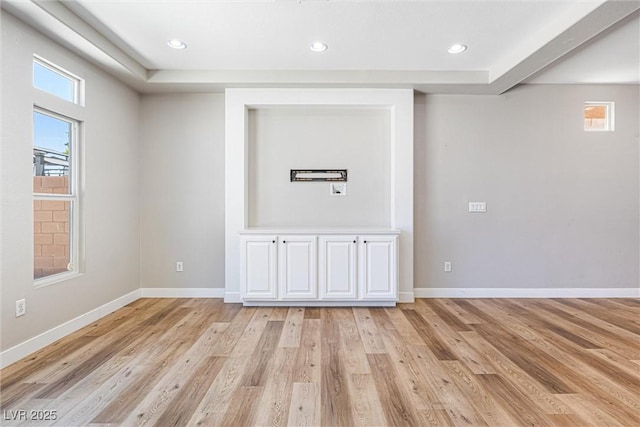 9432 Logan Ridge Ct, Las Vegas, NV 89139 - empty room featuring light wood-style flooring and recessed lighting