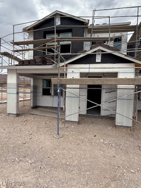164 Silver Run Ln, Las Vegas, NV 89138 - rear view of property